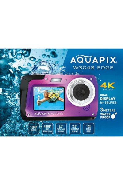 innature Aparat EASYPIX Aquapix W3048 Edge Violet