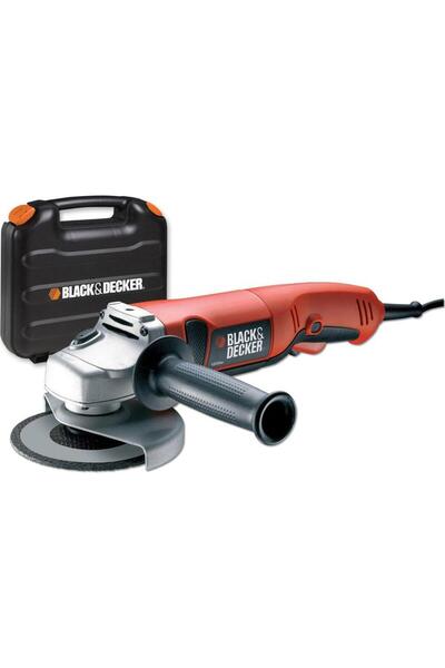 Black&Decker Black+Decker KG1202K Angle Grinder 1200W 125 mm 11000 RPM with S...