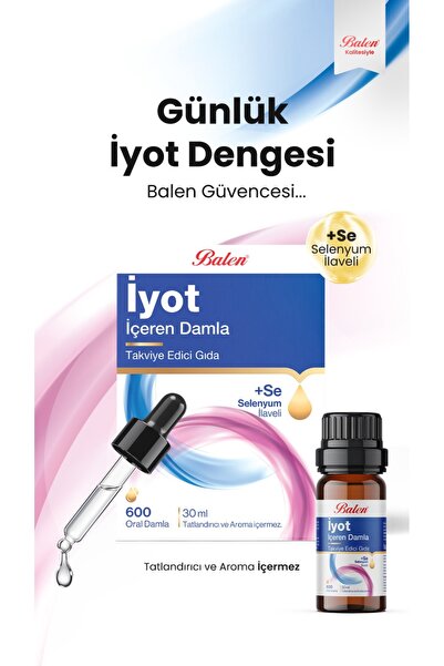 Balen İyot Damlası 30 Ml