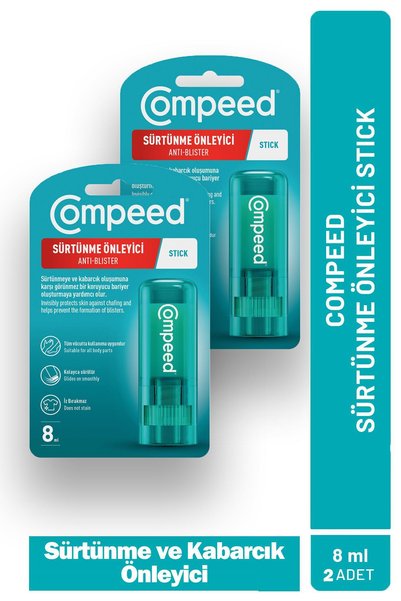Compeed Sürtünme Önleyici Stick 8 ml 2 Adet