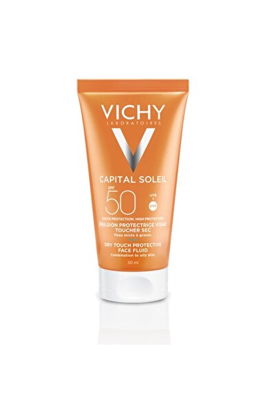 VICHY Ιδιαίτερο Αντηλιακό Προσώπου Soleil Αντι-λιπαρό με Αποτύπωση Στεγνής Αί...