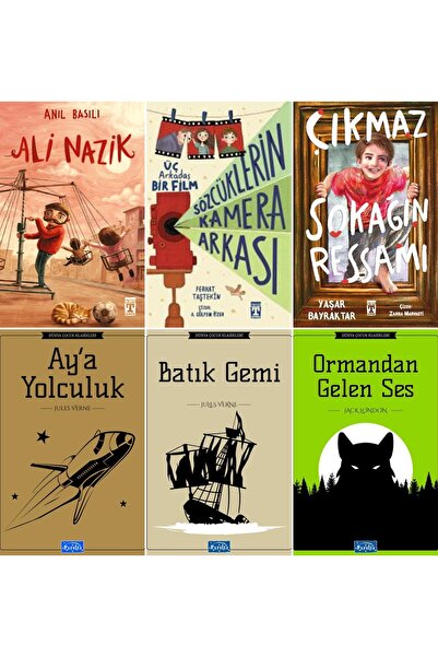 Timaş Çocuk 4.5.VE 6.SINIF Çıkmaz Sokağın Ressamı,Sözcüklerin Kamera Arkası ,...