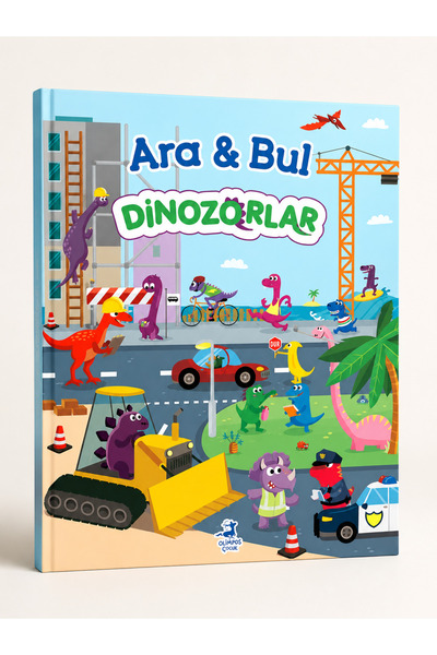 OLİMPOS ÇOCUK Search & Find Dinosaurs – Fun Dinosaur Recognition and Attentio...