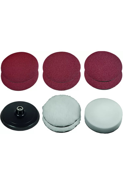 Einhell Set acesorii pentru polisat 2093245 diametru 150 mm pentru masina de ...