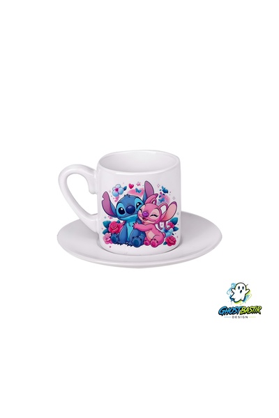 Ghostbastır Design Stitch Turkish Coffee Cup 0174