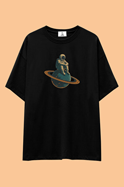 UmbraWear Astronaut Cosmic Solitude T-Shirt |   Unisex 100% Cotton Custom Des...