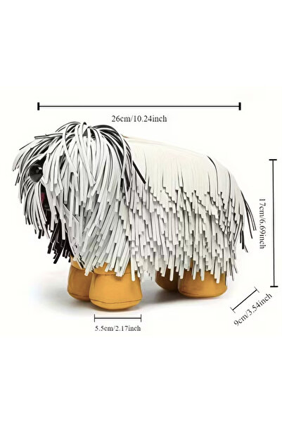 Svarn Atelier Fringe Pup Evening Bag