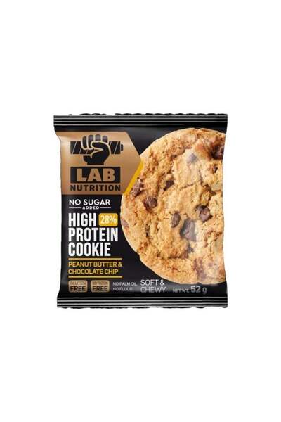 Nutrition High Protein Cookies with Peanut Butter and Chocolate Chips, Sugar ...