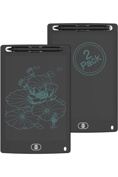 TIQH [2 Pack] LCD Writing Tablet, TIQUS 8.5 Inch Electronic Writing Board