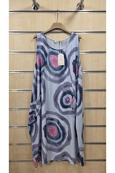 Park Moda Italian Long Sleeveless Dress