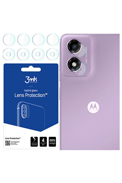 3MK Sticlă de protecție pentru lentile pentru Motorola Moto E14, rezistență r...