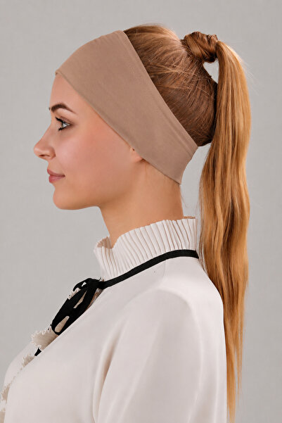 Melodi Scarf Women's Hijab Magic Adhesive Non-Slip Bandana Sports Cap Milky B...