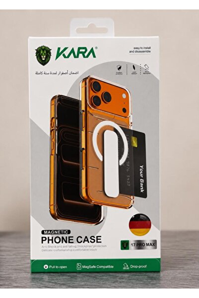 KARA Kara Anti-Yellowing Transparent Clear Case Cover for iPhone 17 Pro Max -...