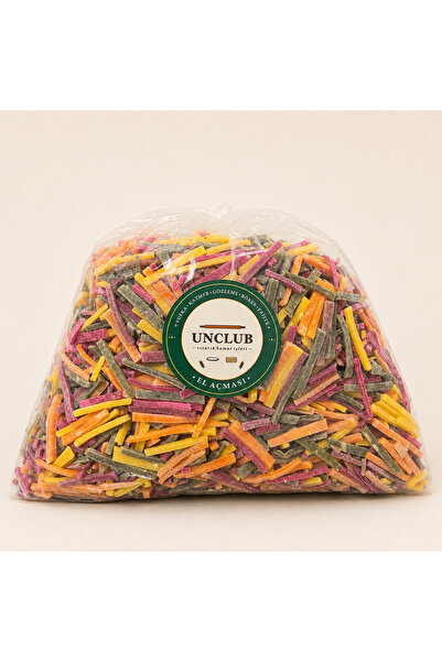 UNCLUB İnce Uzun Sebzeli Erişte/Makarna 500gr