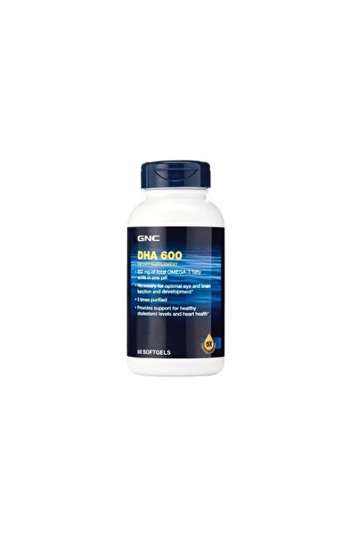 GNC Acizi Grasi DHA 600 Omega 3 60cps moi