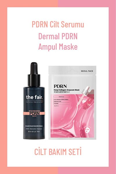 the fair. PDRN Somon DNA Serum & Somon DNA Ampul Maske Yaşlanma Karşıtı Kore ...