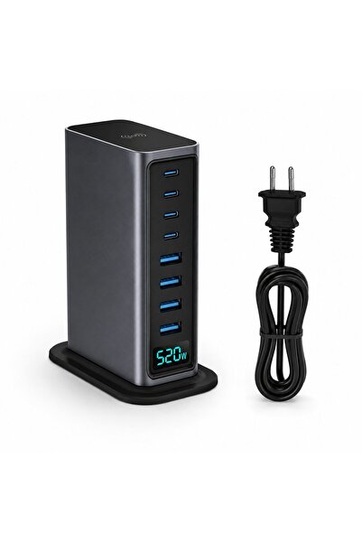 Flippy Statie de Incarcare, Flippy, 520W, Power Adapter cu Porturi Multiple, ...