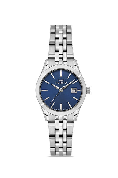 FERRO Silver Steel Cord Women Wrist Watch Fl40191A-A3 3 Atm Water Resistant 2 Year Warranty Gift Wrapped