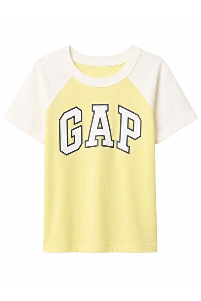 GAP Kids Gap Baby Boy Short Sleeve Printed T-Shirt 12 Months 5 Years Yellow