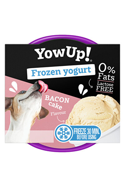 yowup Frozen Yogurt Bacon Cake Dog Treat 110g
