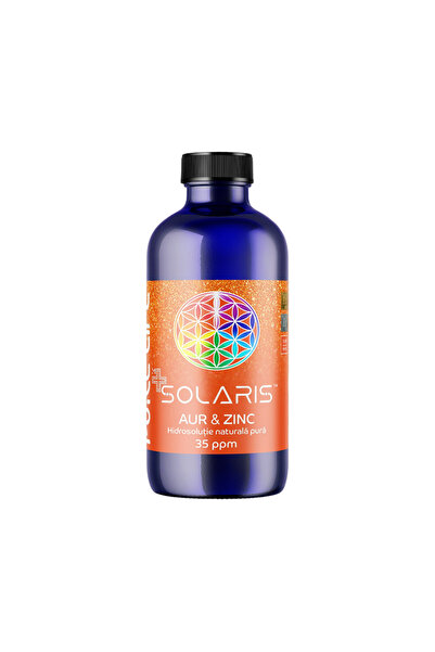 PureLife m+SOLARIS ™   35ppm 240ml (Au și Zn) raportul de aur