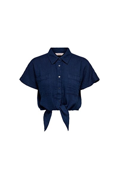 ONLY Cămașă de damă 15367290 Bleumarin