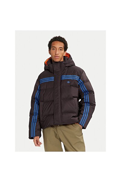 adidas Geacă de puf pentru bărbați JL9556 Maro
