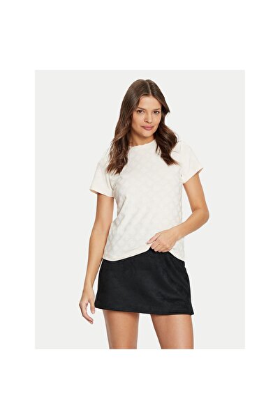 Guess Tricou de damă V5RI02KCLG2 Crem
