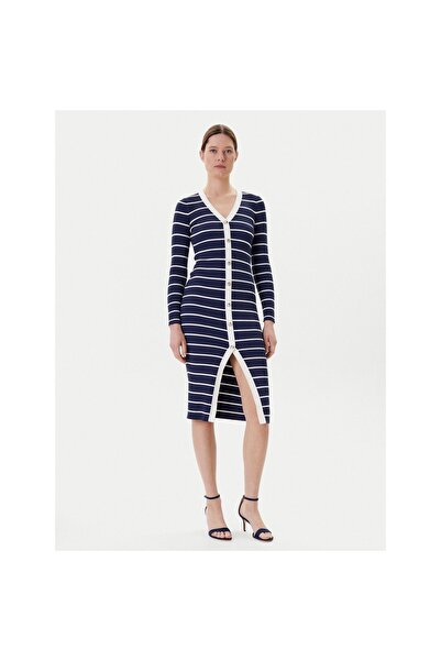 Guess Rochie tricotată de damă W5YK98Z2YK2 Bleumarin