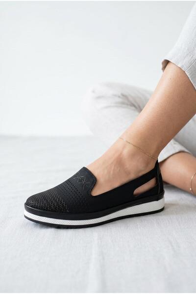 ISPARTALILAR 349 Comfortable Orthopedic Sole Daily Women's Shoes Ballet Flats...