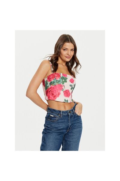 Guess Top de damă W5RH26WGLO2 Multicolor