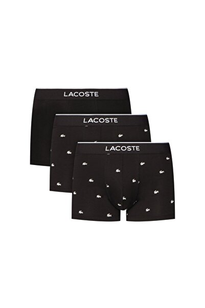 Lacoste Set de boxeri pentru bărbați 5H1299 Negru