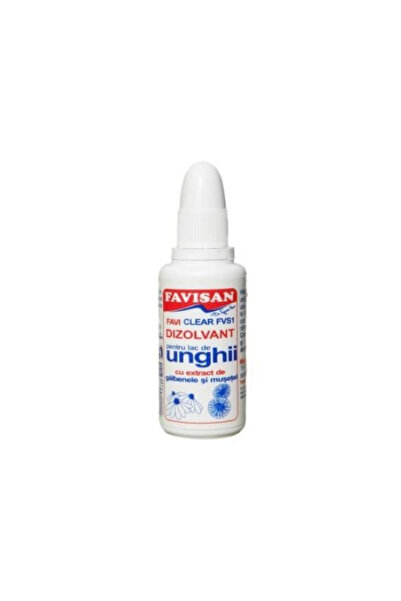 Favisan Dizolvant cu Acetona pentru Lac de Unghii Faviclear FVS1 Favisan, 30ml