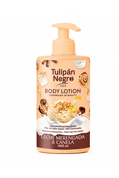 tulipan Loțiune de corp Tulipán Negro Lapte de Brioșă și Scorțișoară, 400 ml