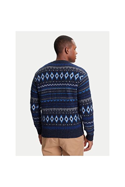 United Colors of Benetton Pulover bărbătesc 1137K107V Albastru