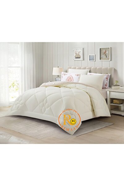 Others Plain double summer bedspread with geometric embroidery and decorative...