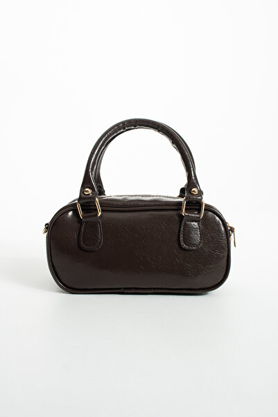 LUNABLU Shoulder Bags - Brown - Faux leather