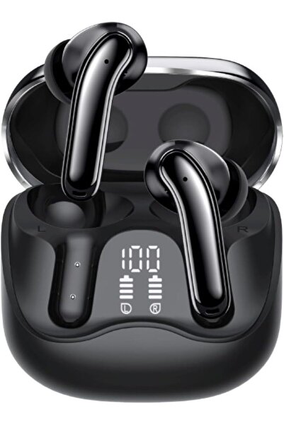 Promate Serix True Wireless Earbuds with 6-Mic Hybrid ANC (Black) | Bluetooth...