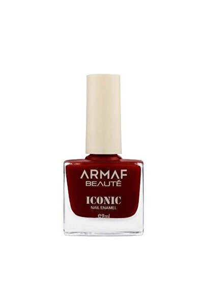 Armaf Beaute Iconic Nail Enamel 044 Ruby On Nails, 9ml | High Shine Nail Poli...