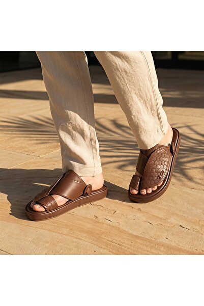 Fuzhoulanyang Men’s Summer Sandals, Lightweight Breathable Slippers, Comforta...