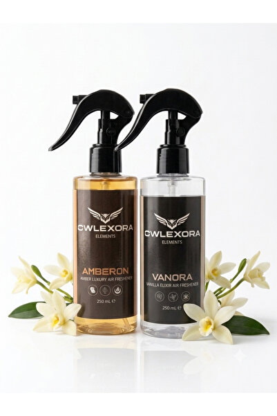 Vanora + Amberon 2'li Premium Oto ve Ortam Parfümü