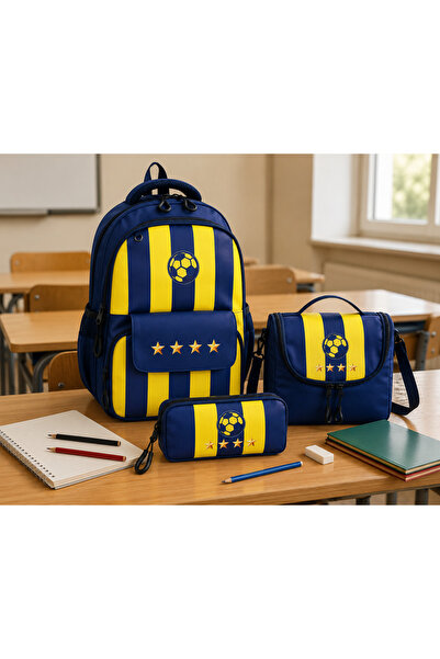 Bevitton حقيبة مدرسية للأولاد من مجموعة First Okul Schoolbag Tarafatar Colors...