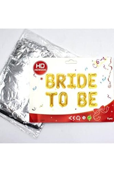 Yıldızan Bidoluhobi Foil Balloon Bride to Be Silver Color Multi Color 931845