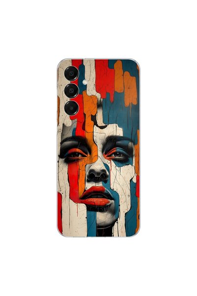 PPKin Samsung Galaxy A16 Compatible Table 7 Design Transparent Case