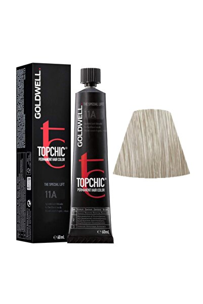 GOLDWELL TopChic, Vopsea de păr permanentă, 11A Special Ash Blonde, 60 ml