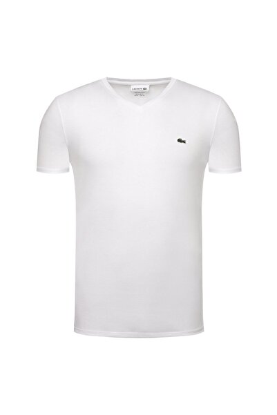 Lacoste Tricou bărbătesc TH6710 Alb