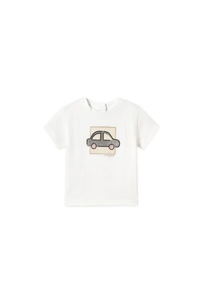 MAYORAL Tricou băieți 1052 Alb