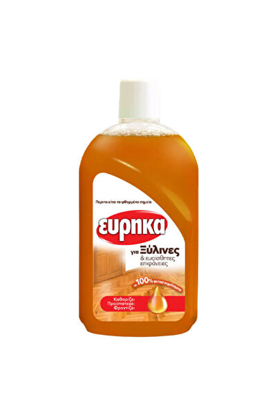 Evrika ΕΥΡΗΚΑ ΥΓΡΟ ΠΑΤΩΜΑΤΟΣ 1lit - (ΞΥΛΙΝΕΣ ΚΑΙ ΕΥΑΙΣΘΗΤΕΣ ΕΠΙΦΑΝΕΙΕΣ)