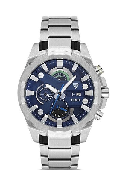 Fiesta F197205M Men's Wristwatch with Steel Strap