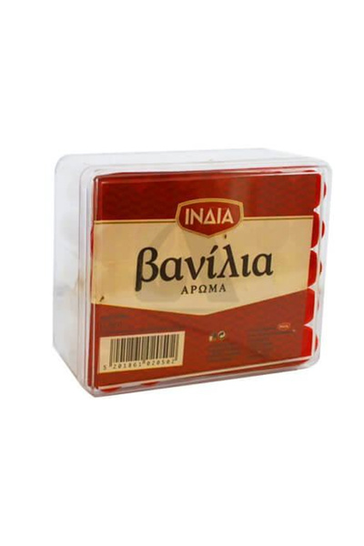 india ΙΝΔΙΑ ΒΑΝΙΛΙΑ 3gr. - (30τεμ.) (ΚΑΣΕΤΙΝΑ)